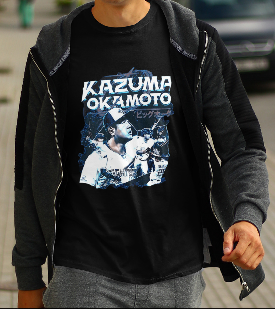 Kazuma Okamoto Fighters MLB Baseball Toronto Blue Jays 2026 T-Shirt