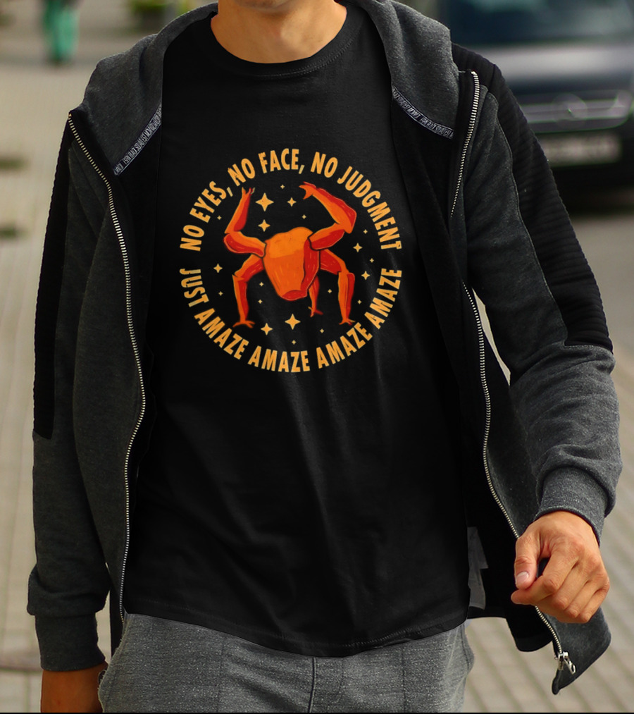 Rocky Project Hail Mary No Eyes No Face No Judgment Just Amaze Amaze Amaze Amaze T-Shirt