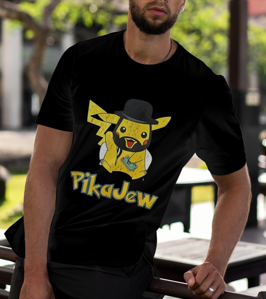 PikaJew And Niggachu Pokemon T-Shirt