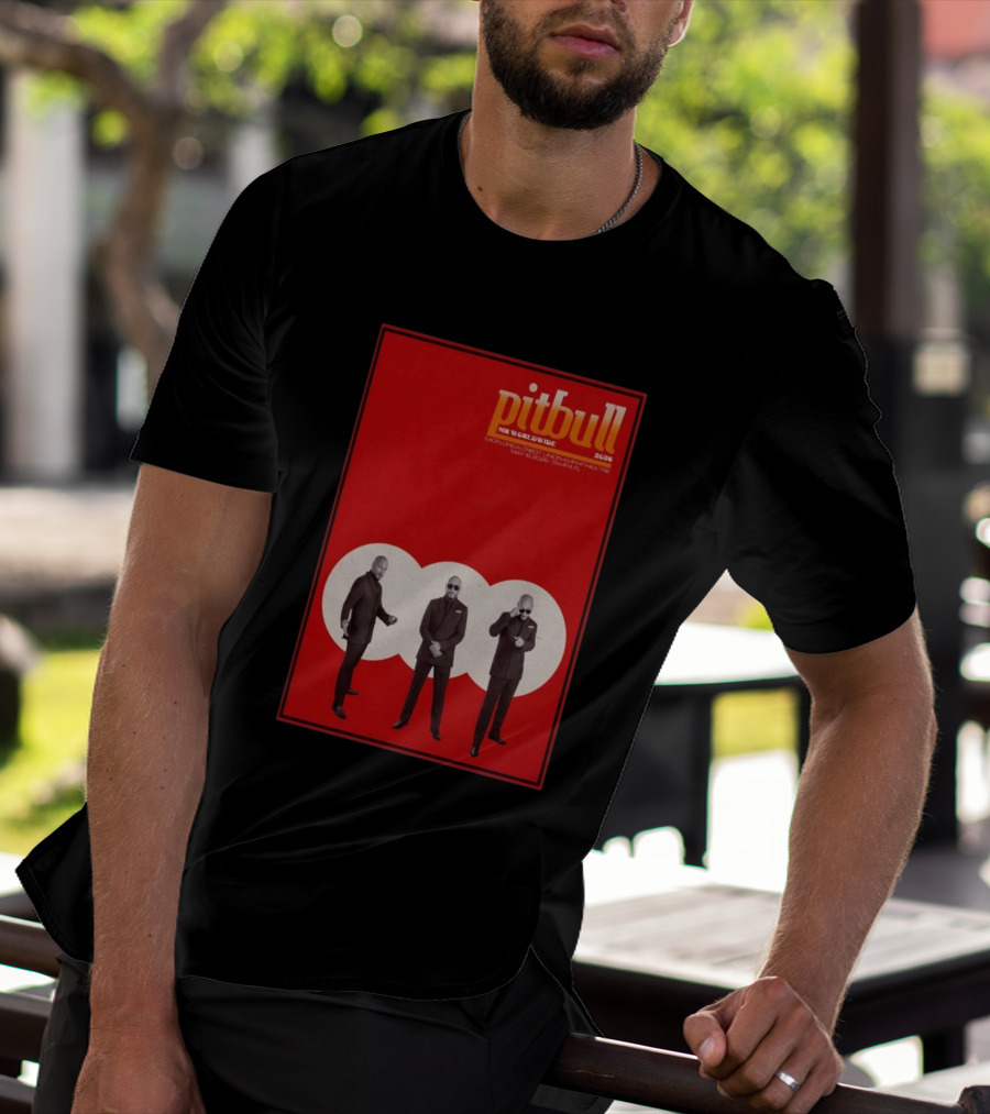 Pitbull Mr. Worldwide 2026 Midflorida Credit Union Amphitheatre May 16 Tampa FL T-Shirt