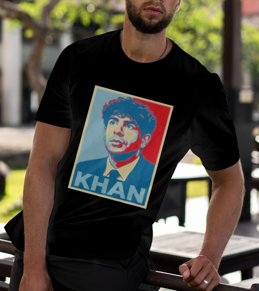 Tony Khan Hope Style Portrait KHAN T-Shirt