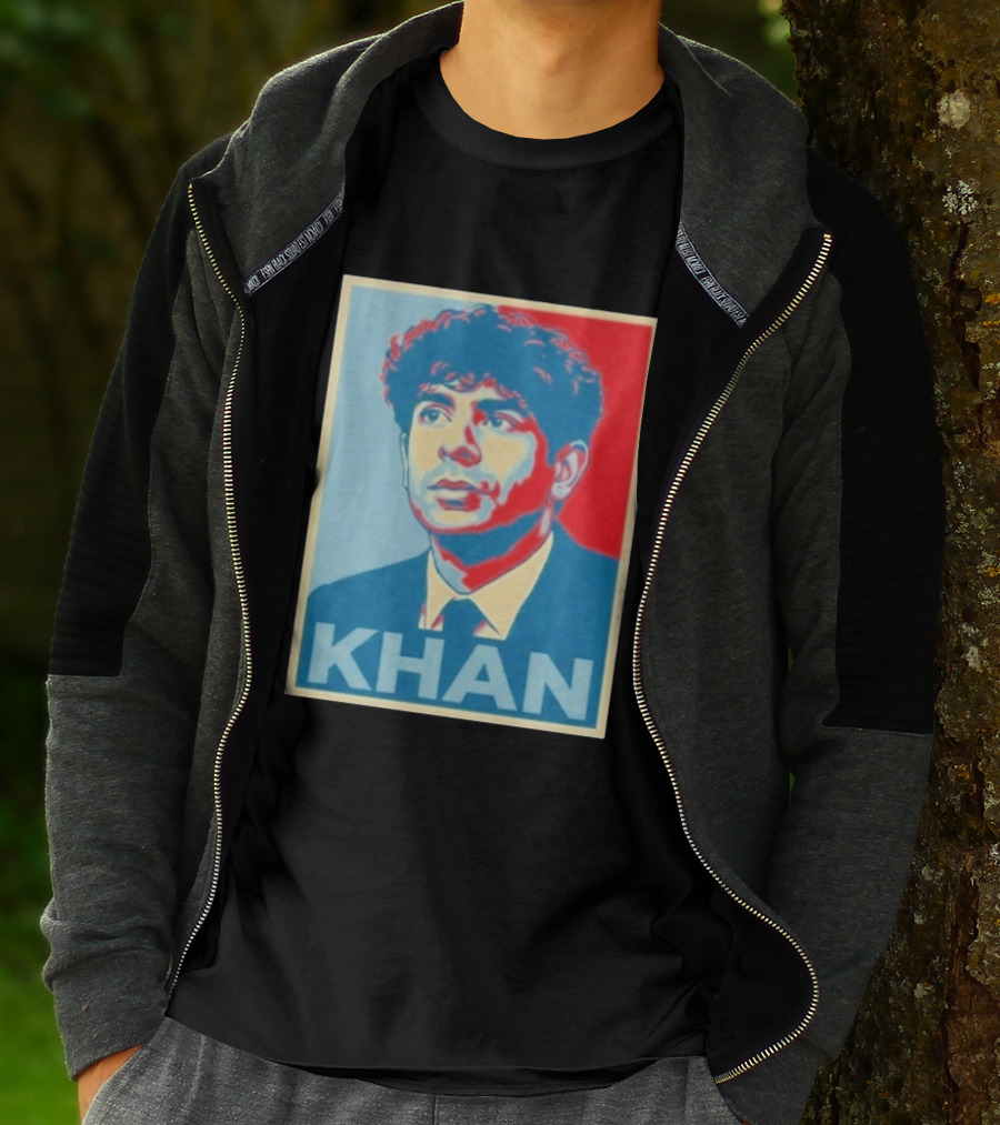 Tony Khan Hope Style Portrait KHAN T-Shirt