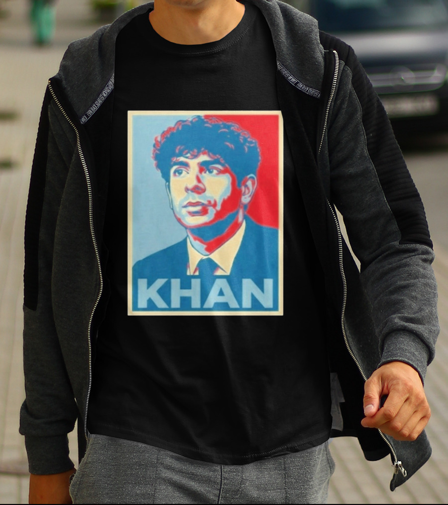 Tony Khan Hope Style Portrait KHAN T-Shirt