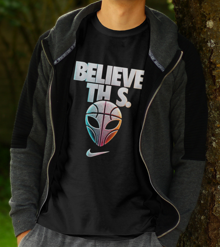 Victor Wembanyama San Antonio Spurs Believe This Alien Basketball Nike T-Shirt