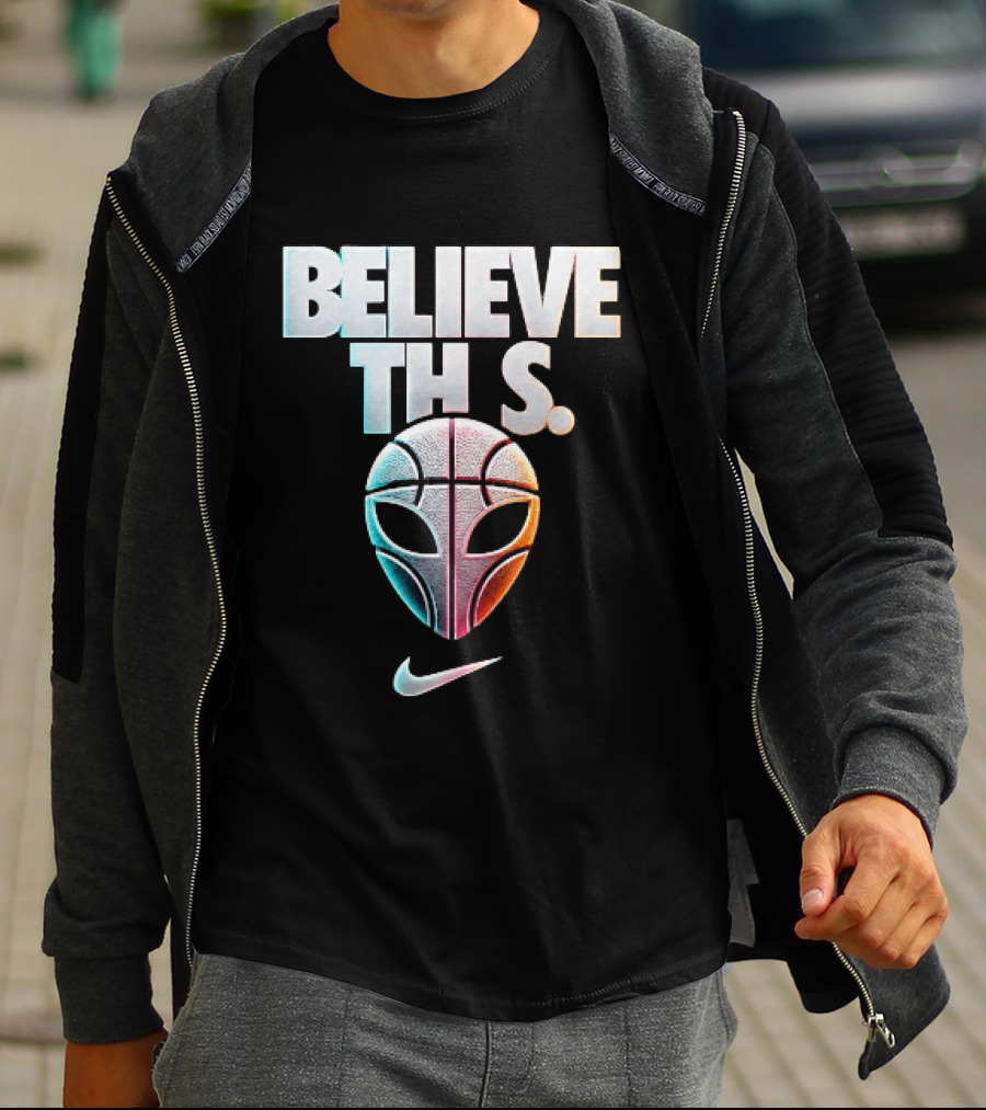 Victor Wembanyama San Antonio Spurs Believe This Alien Basketball Nike T-Shirt