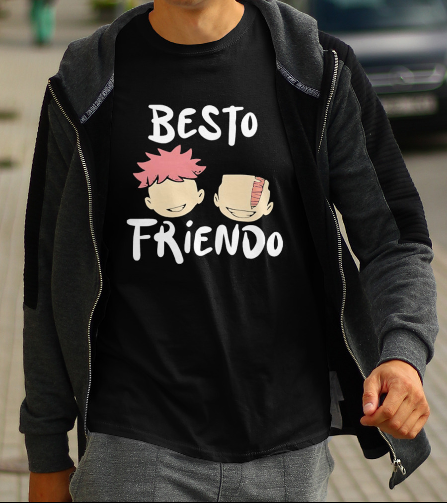 Yuji Itadori And Aoi Todo Besto Friendo Jujutsu Kaisen Anime T-Shirt
