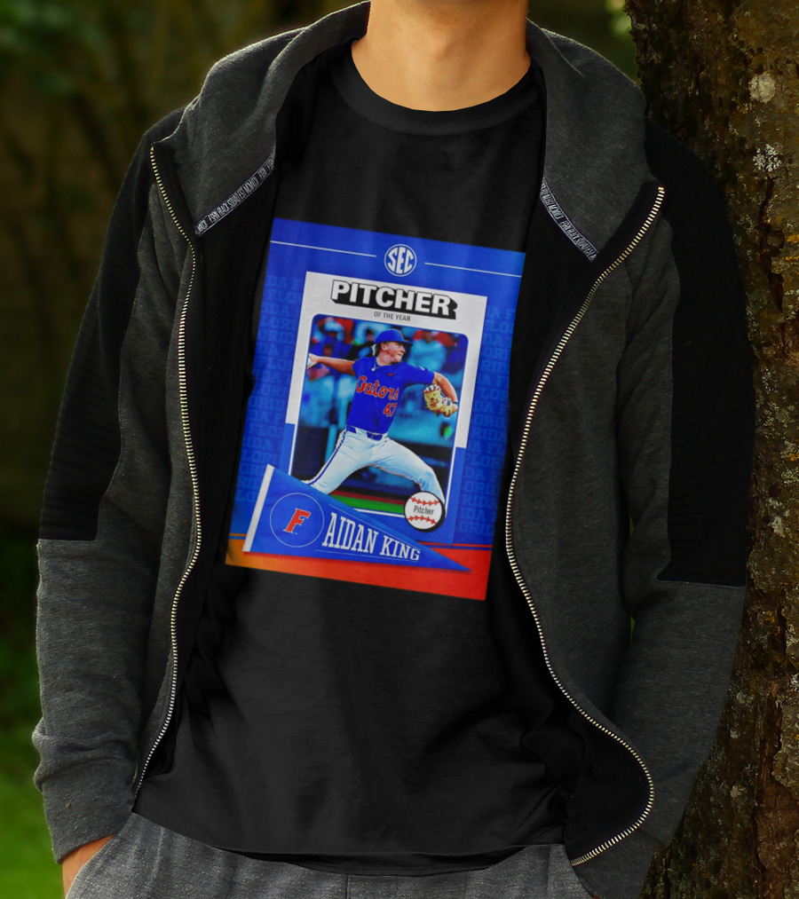 SEC Florida Gators Aidan King Pitcher Of The Year 2026 T-Shirt