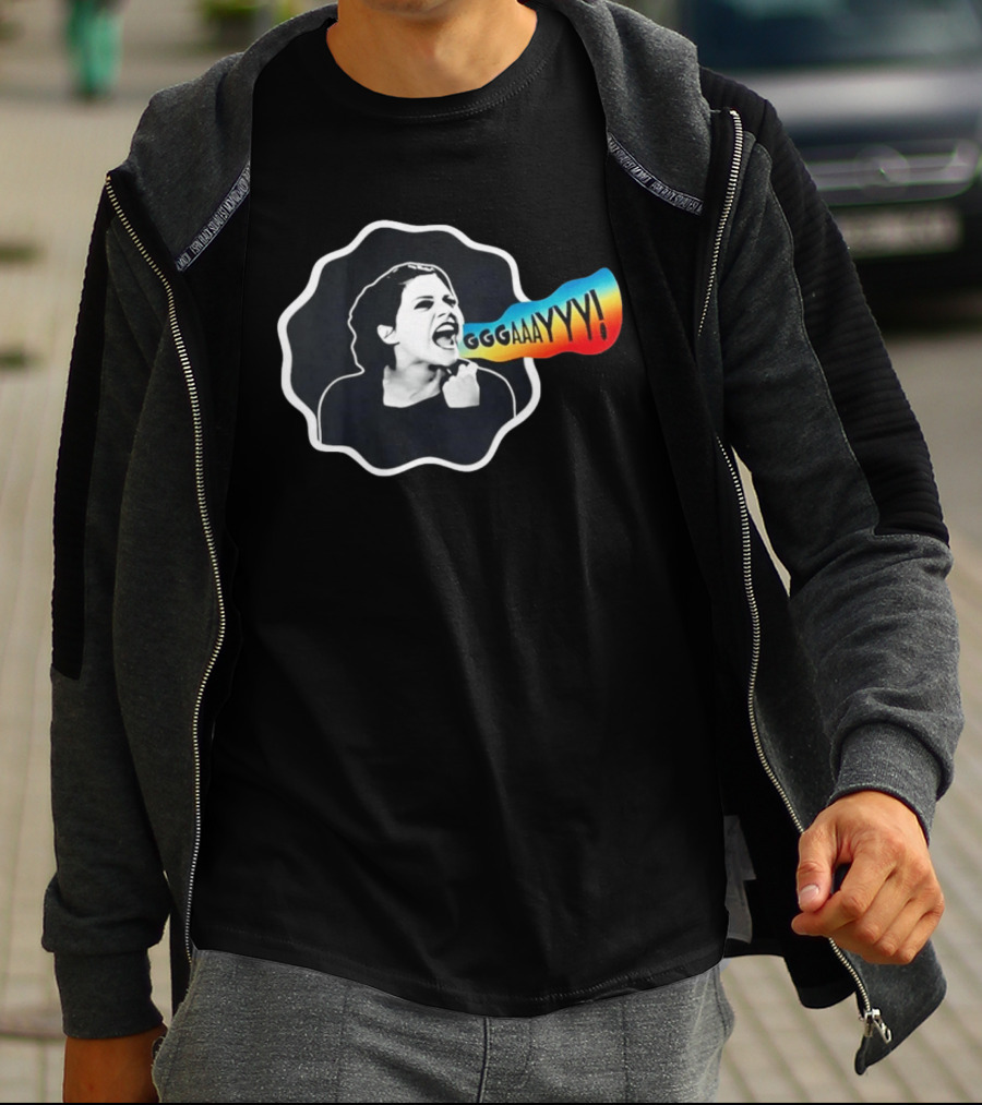 Lisa Swenson GGGAAAYYY Shout LGBTQ Pride T-Shirt