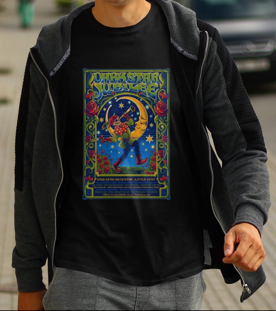Dark Star Jubilee 2026 Dark Star Orchestra Little Feat May 22 24 Legend Valley Thornville OH T-Shirt