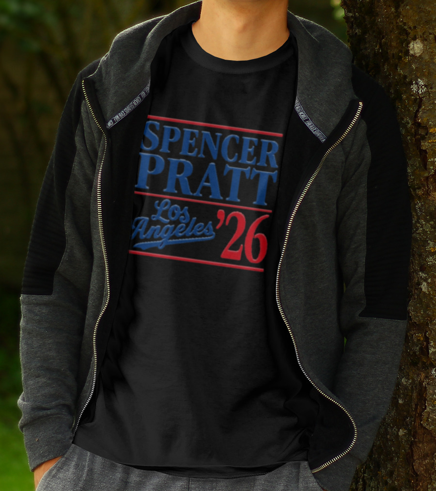 Spencer Pratt Los Angeles 2026 Mayor Election Campaign T-Shirt