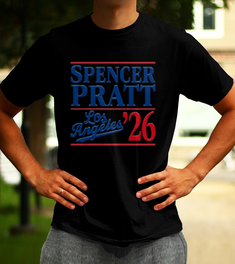 Spencer Pratt Los Angeles 2026 Mayor Election Campaign T-Shirt