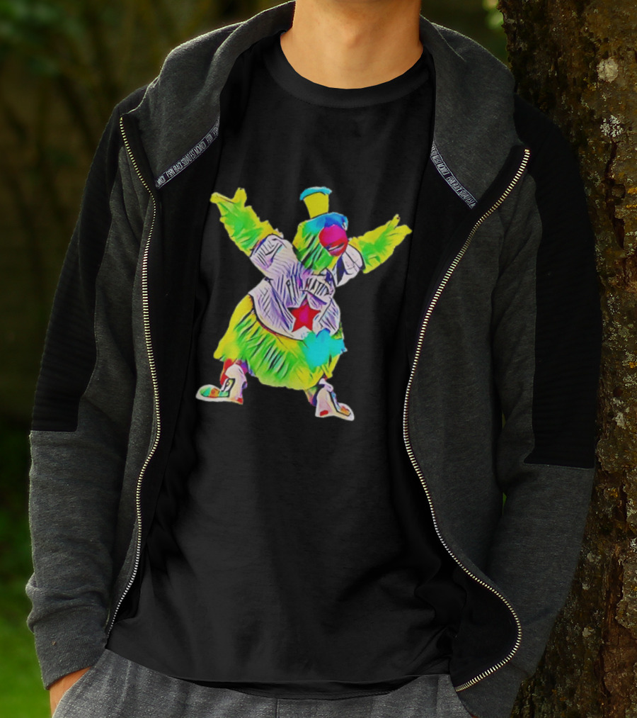 Philly Phillie Phanatic Baseball Mascot Celebration T-Shirt