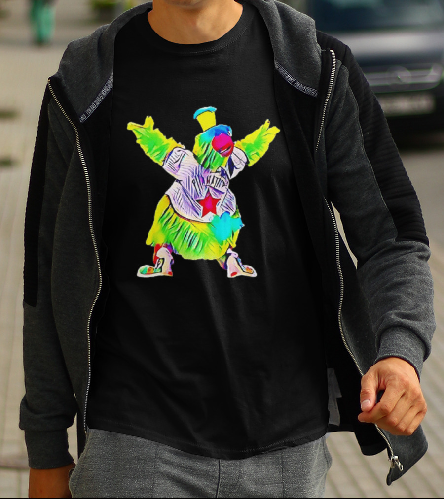Philly Phillie Phanatic Baseball Mascot Celebration T-Shirt