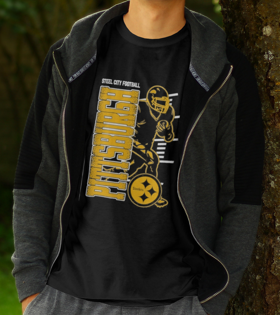 Steel City Football Pittsburgh Steelers Train T-Shirt