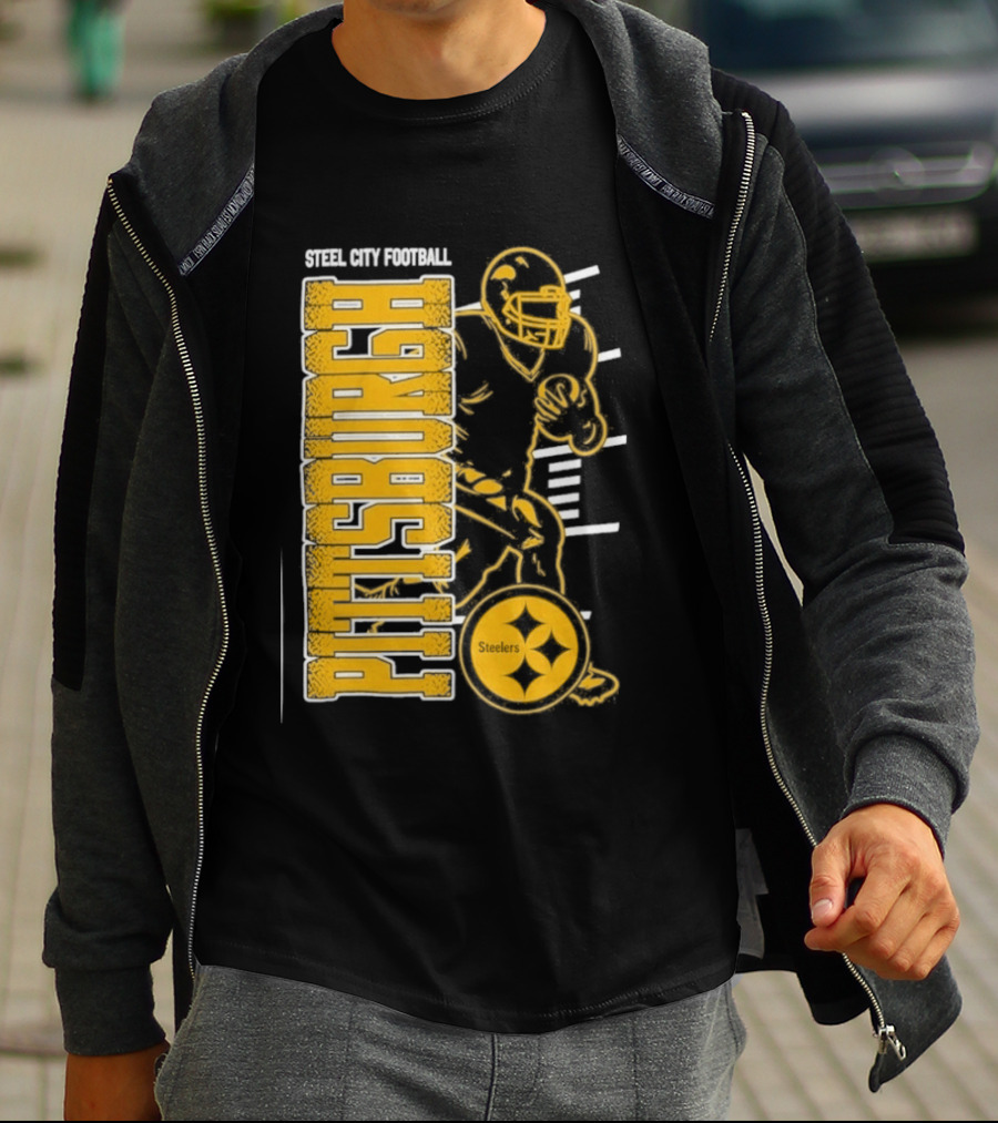 Steel City Football Pittsburgh Steelers Train T-Shirt