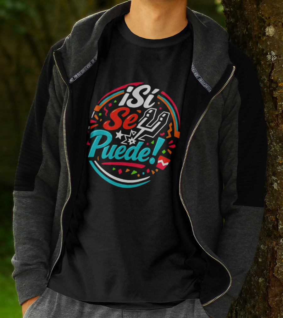 ¡Si Se Puede San Antonio Spurs 2026 Fiesta Colors Celebration T-Shirt