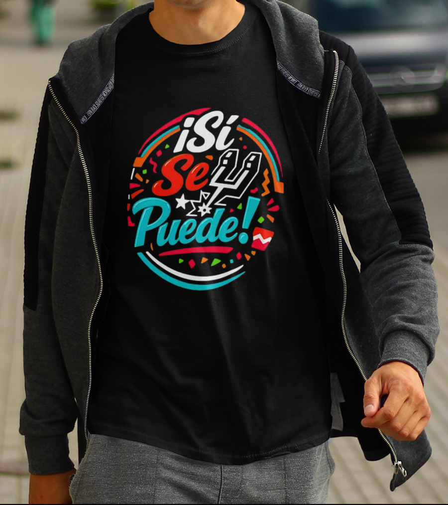 ¡Si Se Puede San Antonio Spurs 2026 Fiesta Colors Celebration T-Shirt