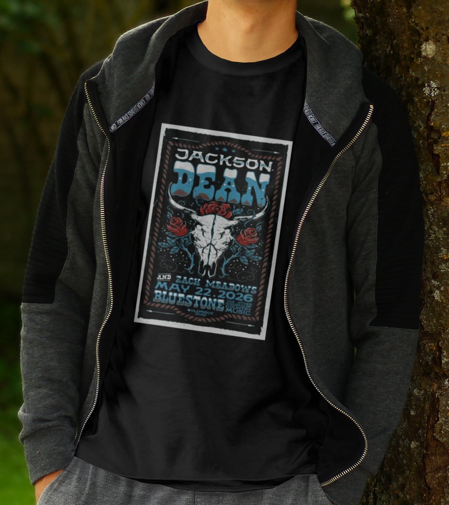Jackson Dean And Zach Meadows Concert Columbus May 22 2026 Bluestone T-Shirt