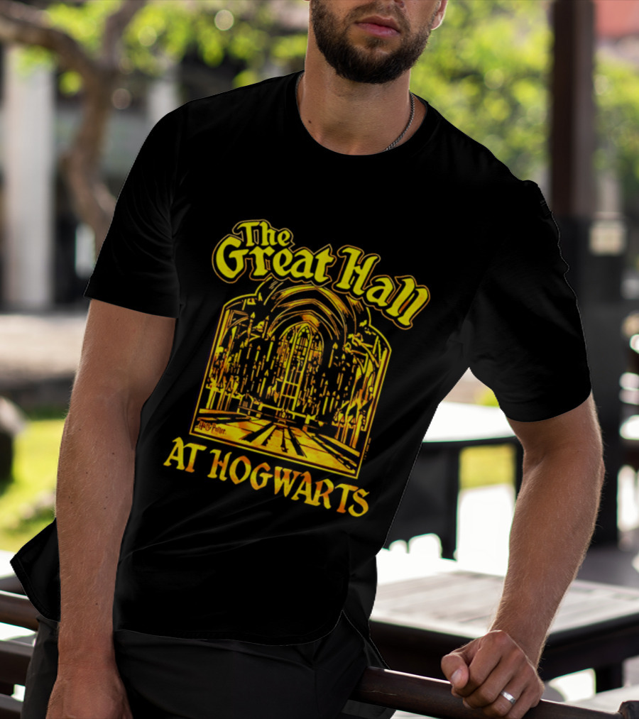 The Great Hall At Hogwarts Wizarding School T-Shirt