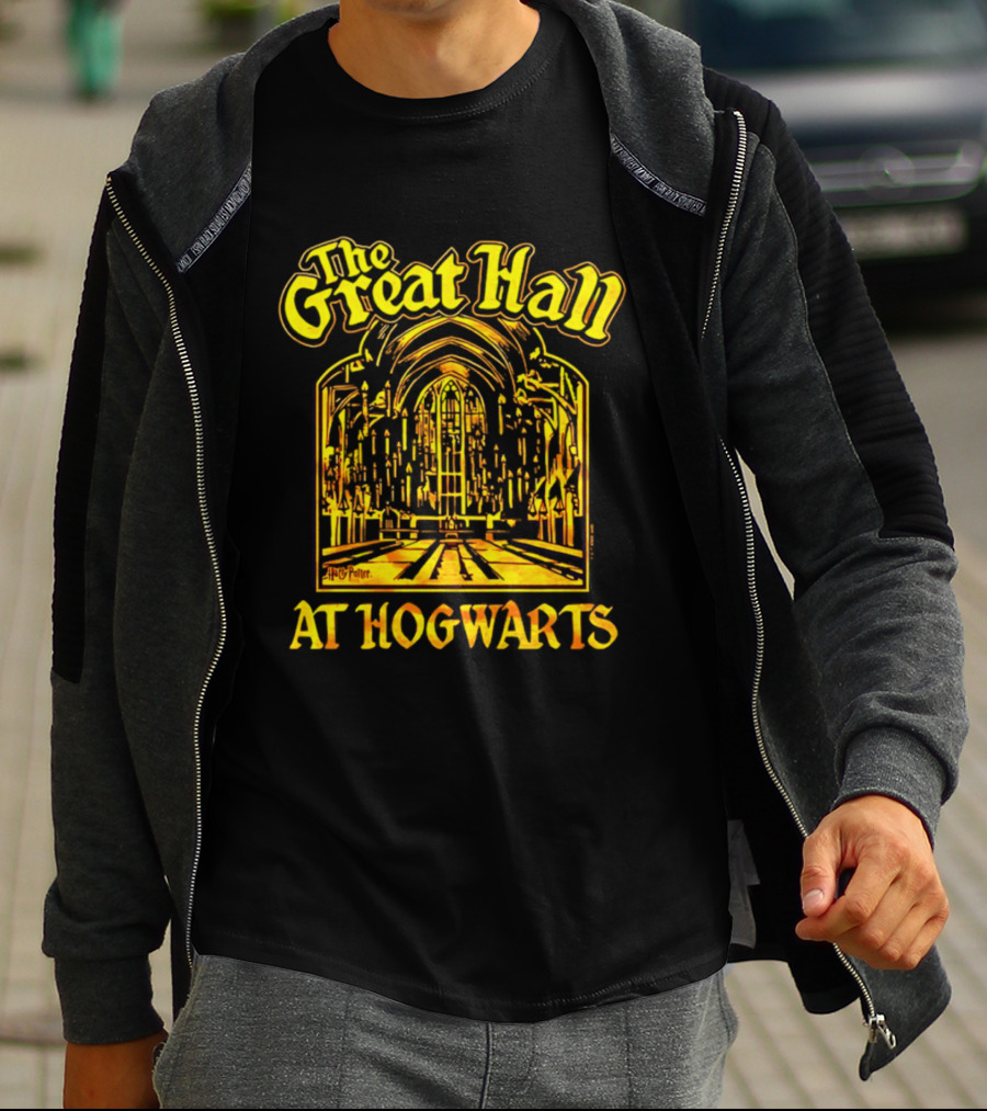 The Great Hall At Hogwarts Wizarding School T-Shirt