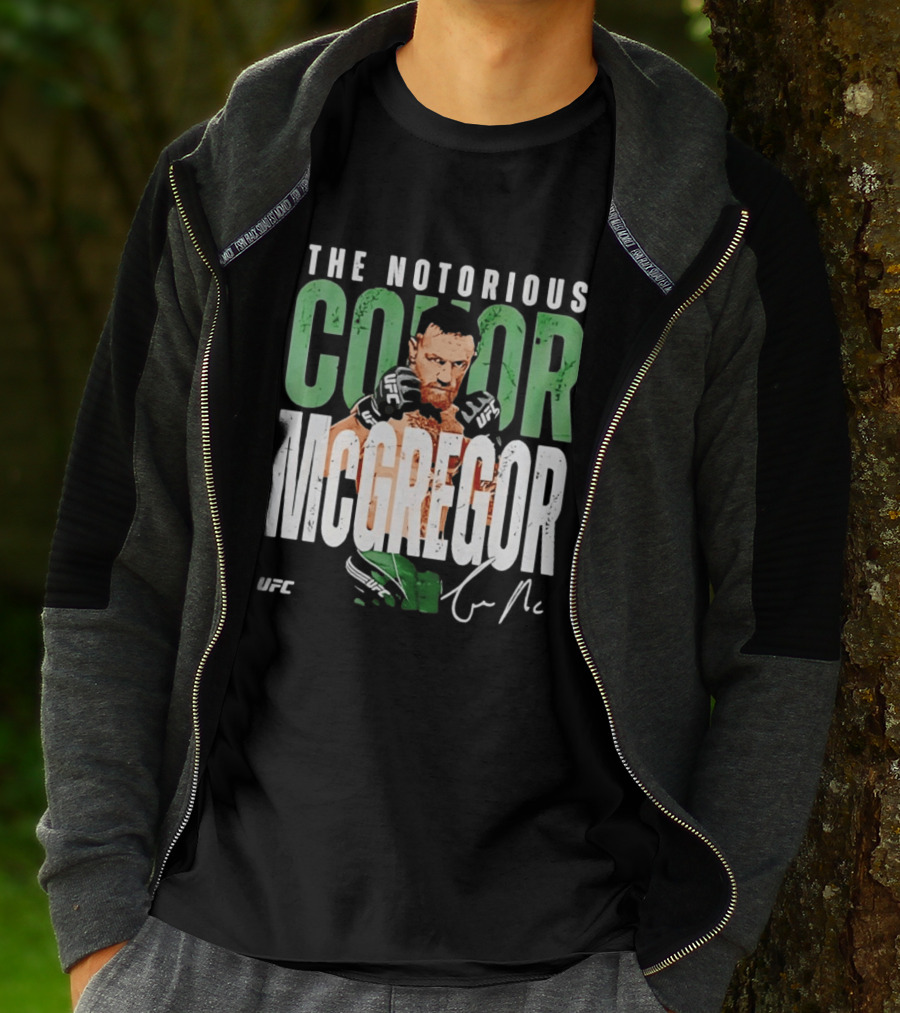 The Notorious Conor McGregor UFC Fighter Signature T-Shirt