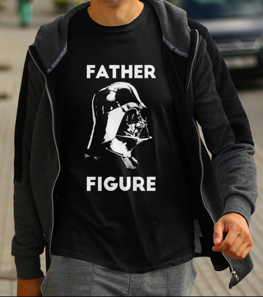 Tom Kane Darth Vader Father Figure T-Shirt