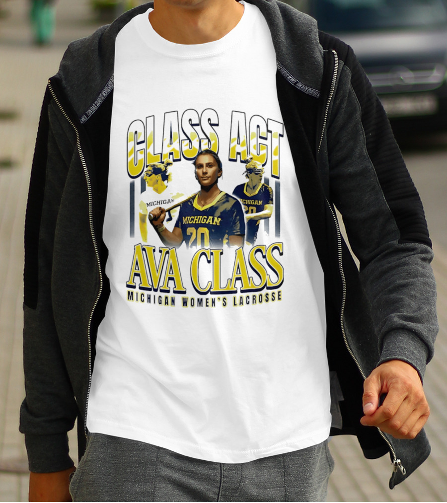 Class Act Michigan Women's Lacrosse Ava Class T-Shirt