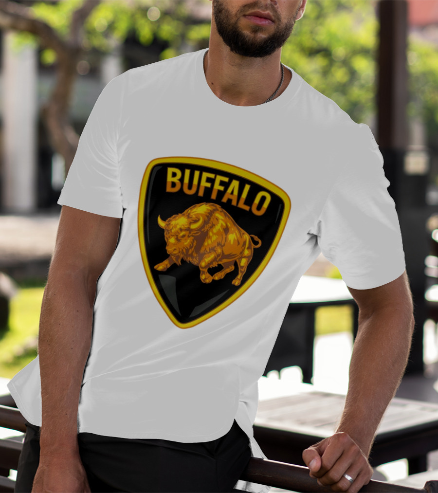 Buffalo Bison Emblem Buffalorghini T-Shirt