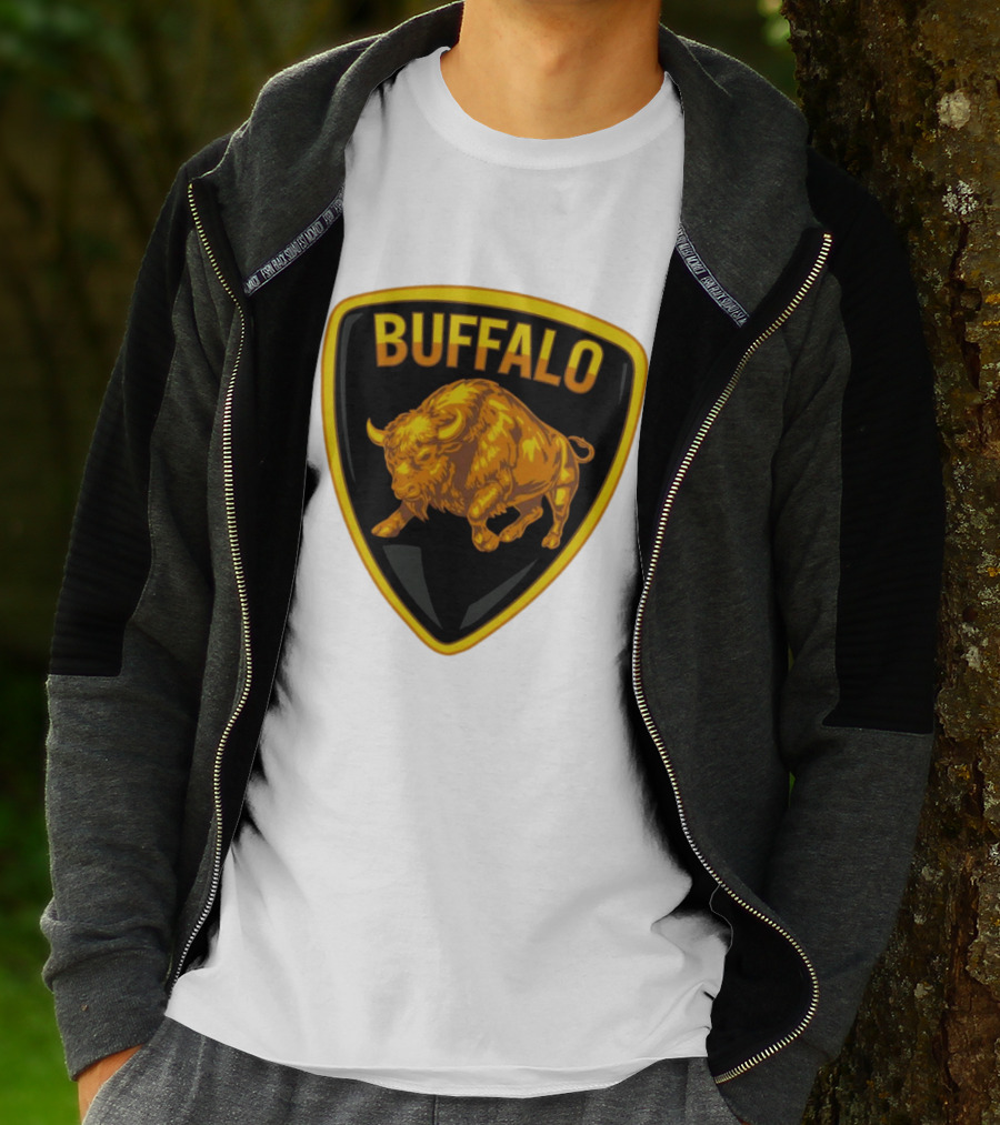 Buffalo Bison Emblem Buffalorghini T-Shirt