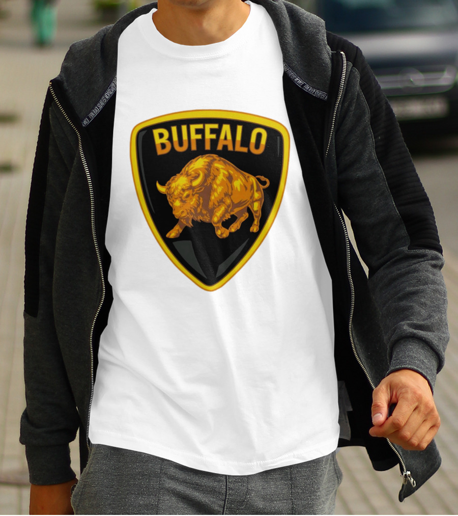 Buffalo Bison Emblem Buffalorghini T-Shirt