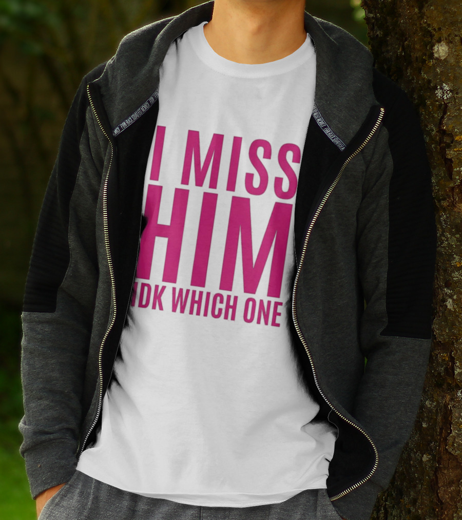 Jayda Cheaves I Miss Him IDK Which One Pink T-Shirt