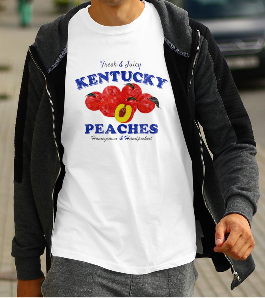 Fresh Juicy Kentucky Peaches Homegrown Handpicked T-Shirt
