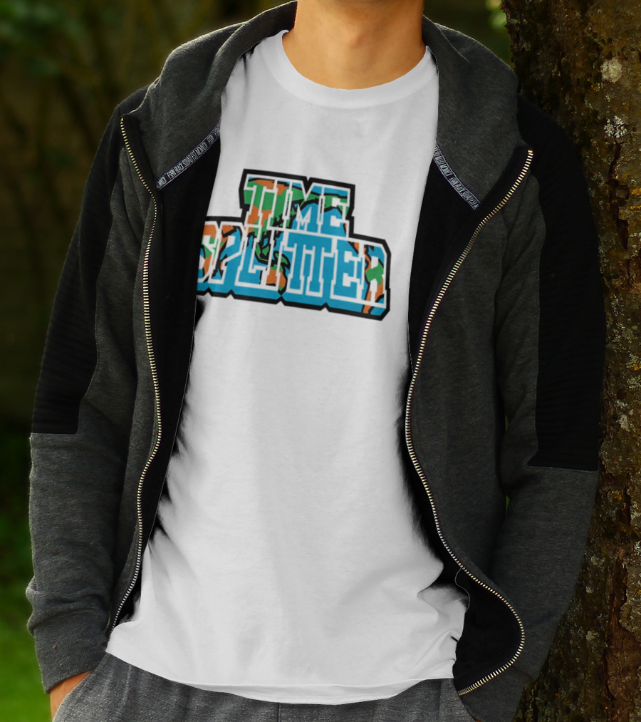Kushida The Real IC Grappler Time Splitter World Map T-Shirt
