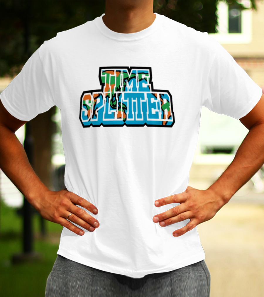 Kushida The Real IC Grappler Time Splitter World Map T-Shirt