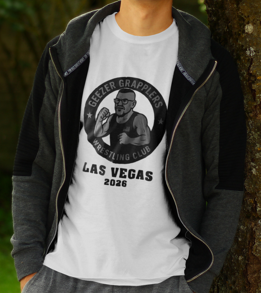 Las Vegas Geezer Grapplers Wrestling Club 2026 T-Shirt