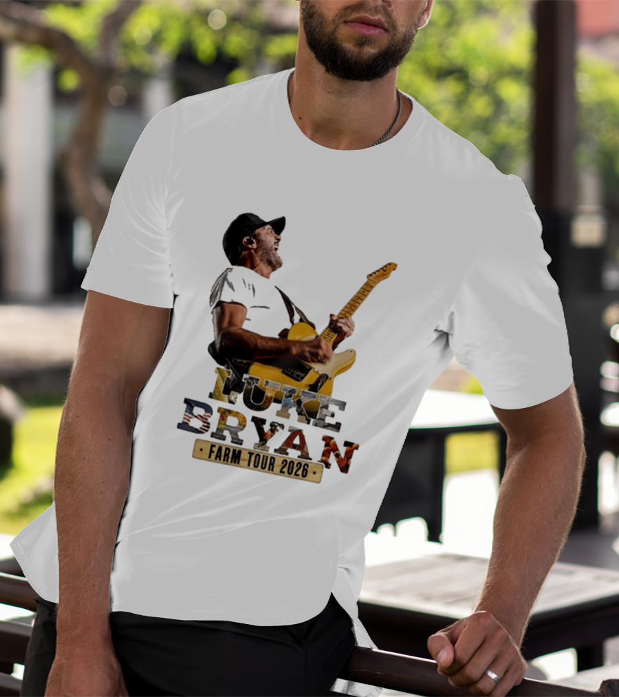Luke Bryan Farm Tour 2026 Latrobe PA Concert Performance T-Shirt