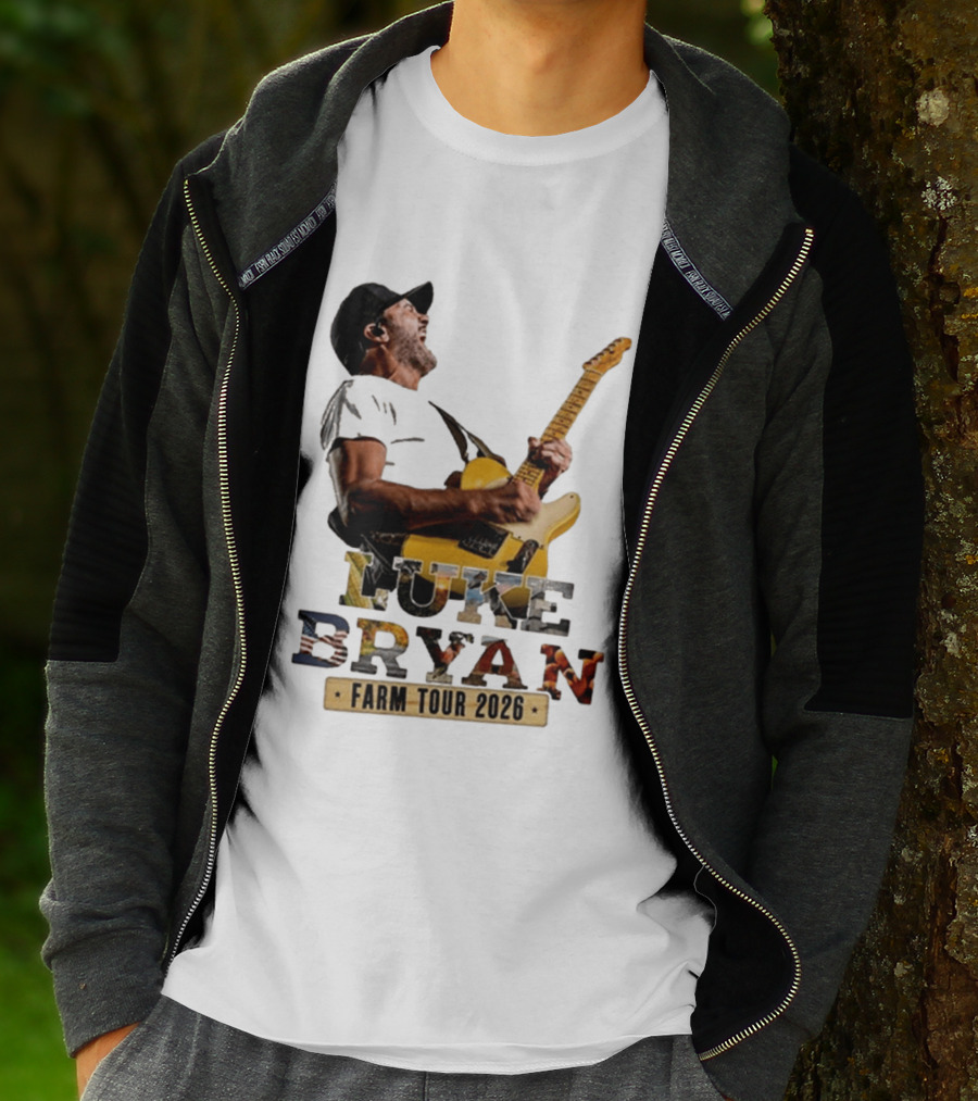 Luke Bryan Farm Tour 2026 Latrobe PA Concert Performance T-Shirt