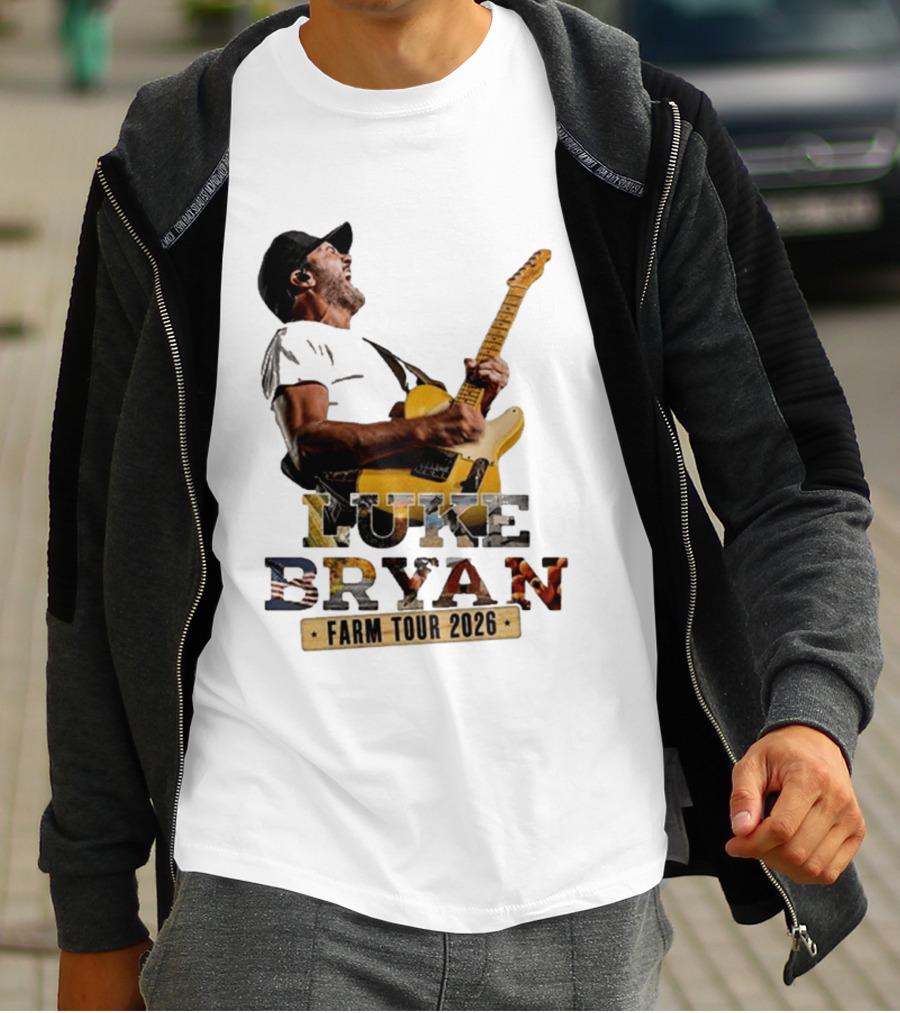 Luke Bryan Farm Tour 2026 Latrobe PA Concert Performance T-Shirt