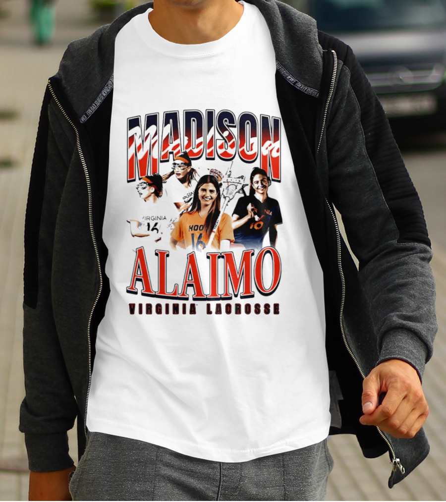 Madison Alaimo Virginia Lacrosse Highlight Player 14 T-Shirt