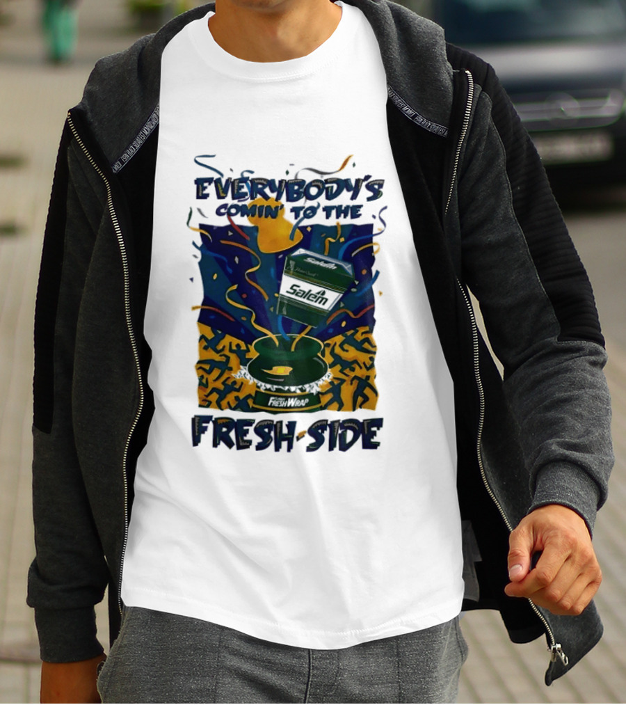 Everybody's Comin' To The Fresh Side Salem Cigarettes T-Shirt