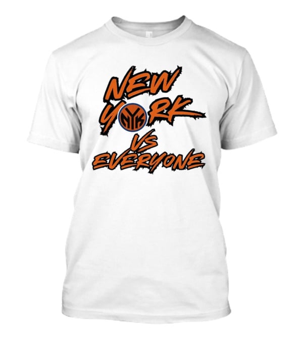 New York Knicks Vs Everyone NY Basketball Rivalry T-Shirt