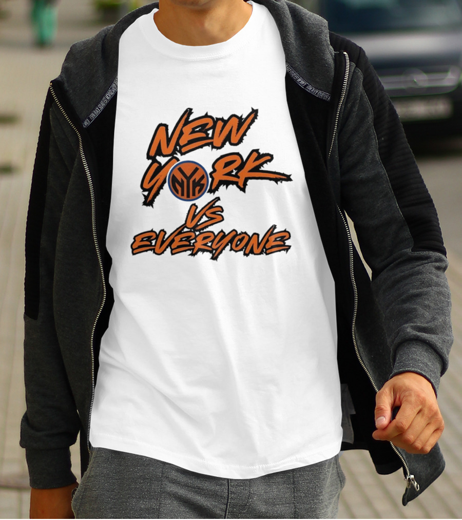 New York Knicks Vs Everyone NY Basketball Rivalry T-Shirt