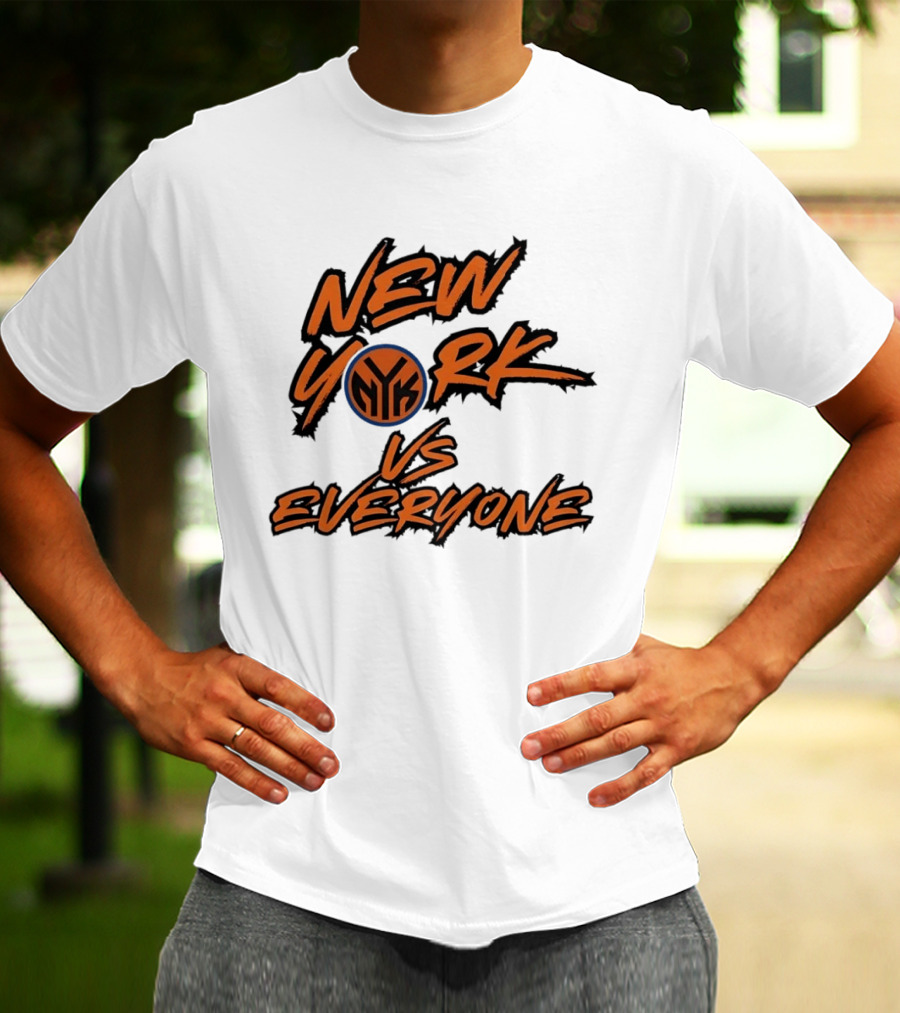 New York Knicks Vs Everyone NY Basketball Rivalry T-Shirt