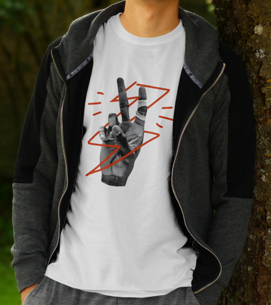 Shai Gilgeous Alexander Hand Gesture Oklahoma City Thunder MVP Treball T-Shirt