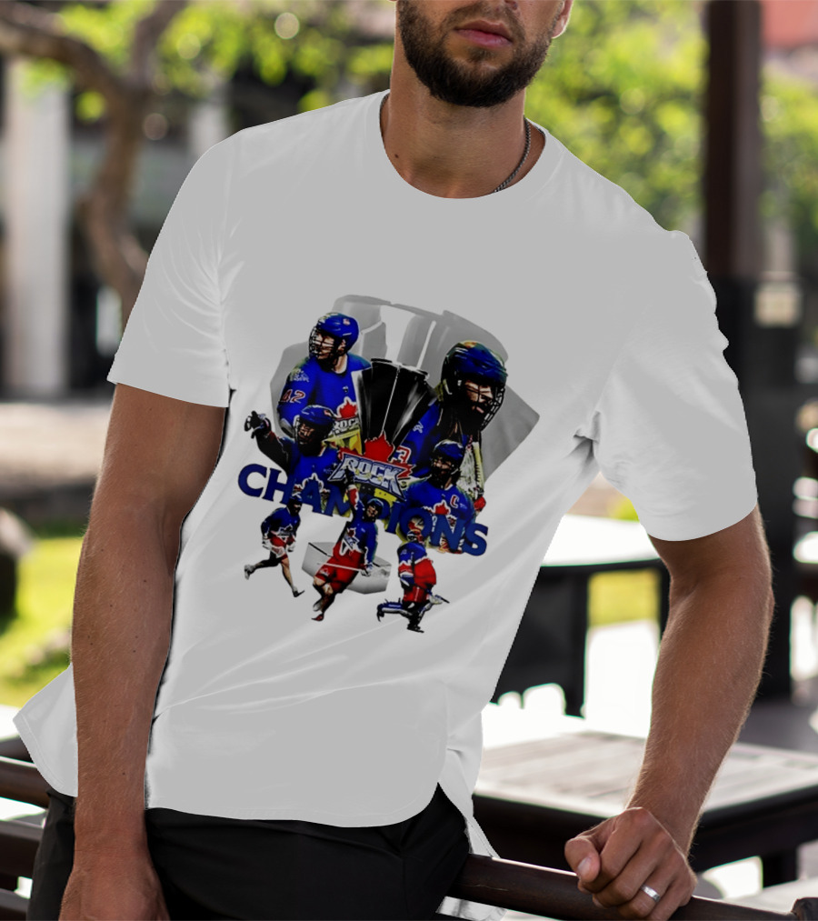 Toronto Rock Lacrosse Champions 2026 National League Victory T-Shirt