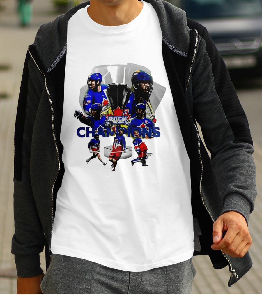Toronto Rock Lacrosse Champions 2026 National League Victory T-Shirt