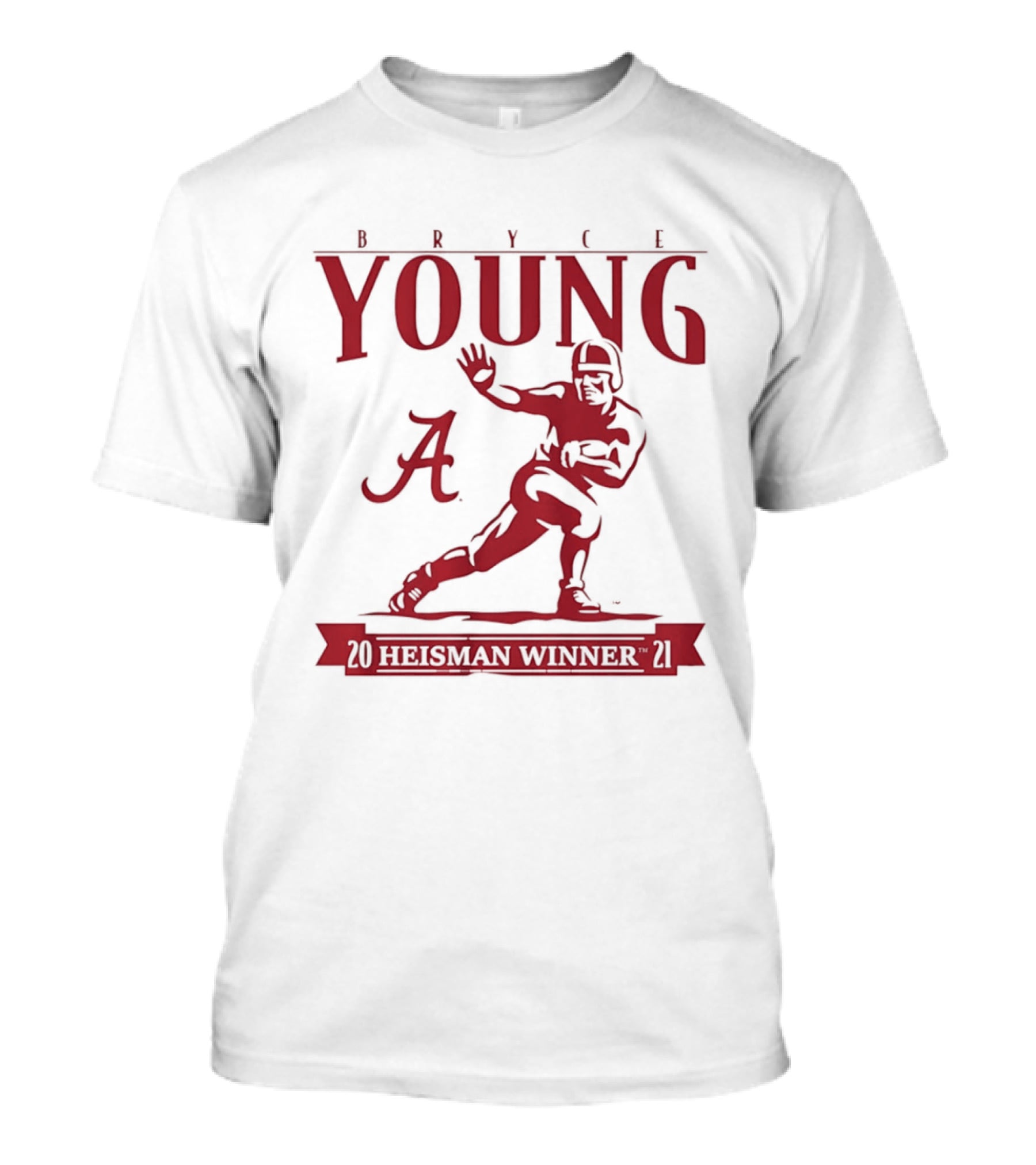 Bryce Young Alabama Crimson Tide A Heisman Winner T-Shirt