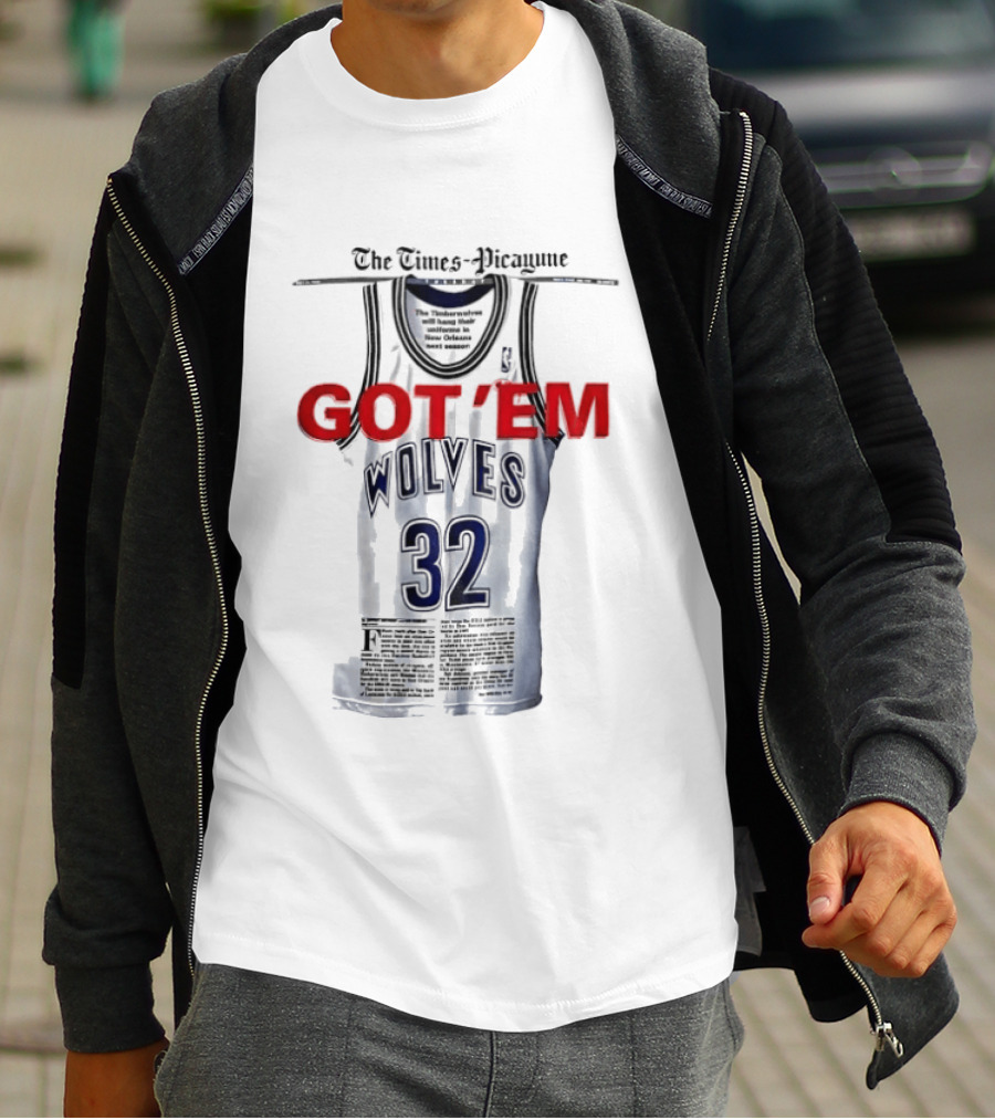 The Times Picayune Got 'Em Wolves 32 T-Shirt