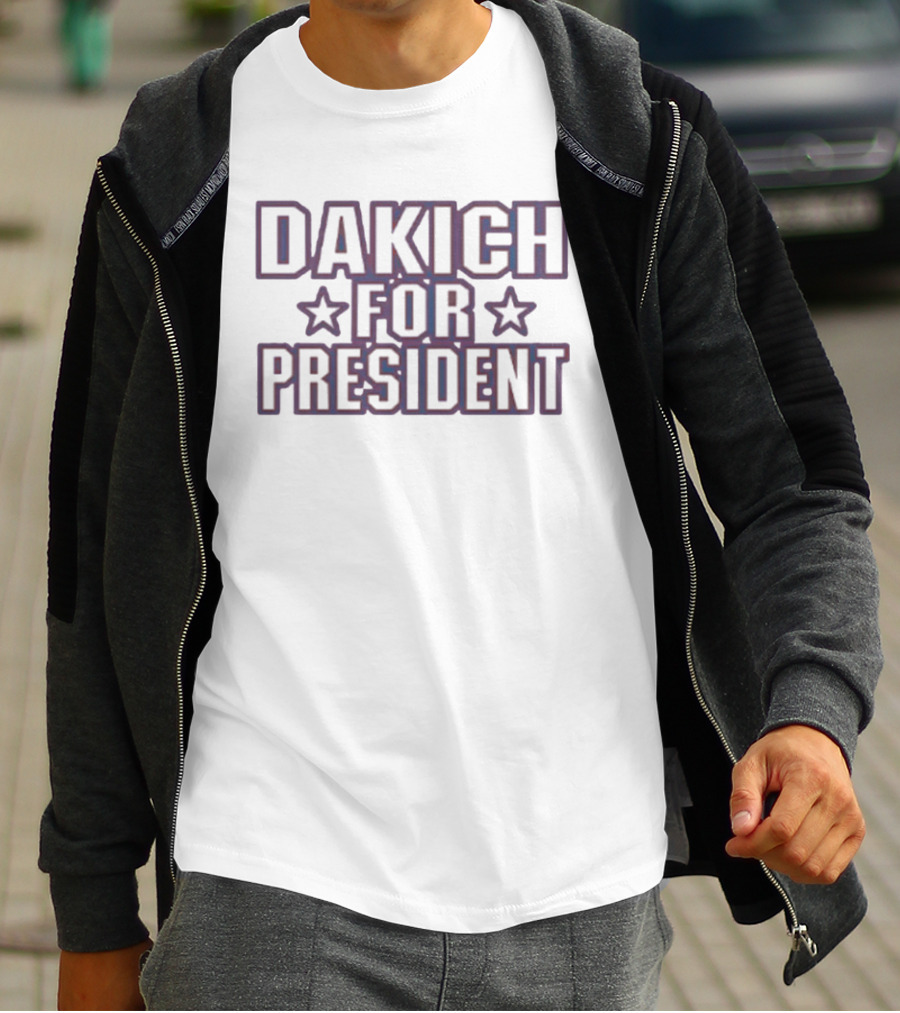 Dakich For President Stars T-Shirt