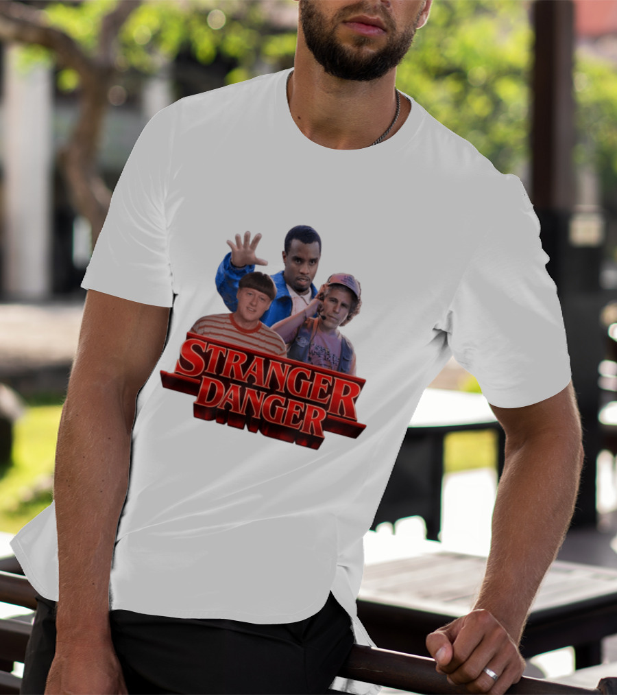 Stranger Danger Stranger Things Jeffrey Epstein Diddy T-Shirt